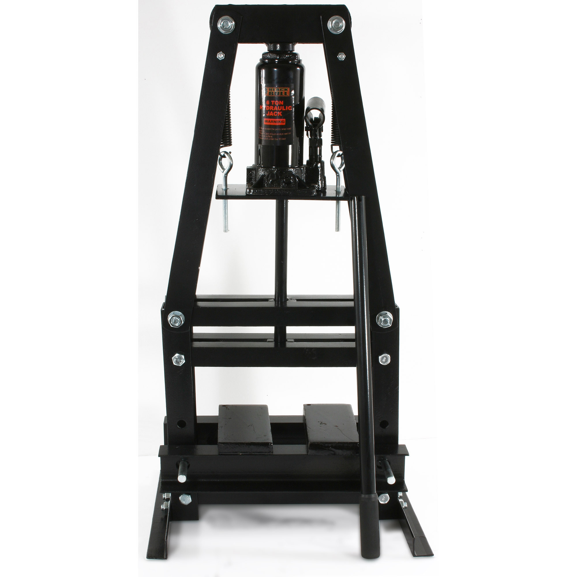 Black Bull, 6 Ton A-Frame Shop Press, Press Type Hydraulic, Max. Pressure 6 Tons, Model# PRESSA6T